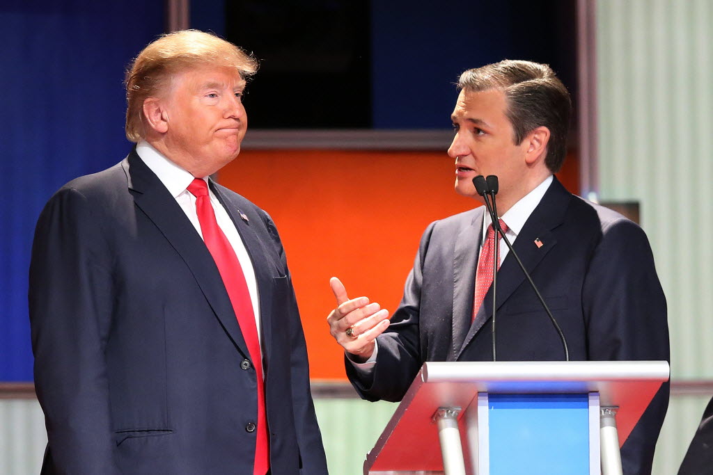 Trump And Cruz SC Debate 1 14 16