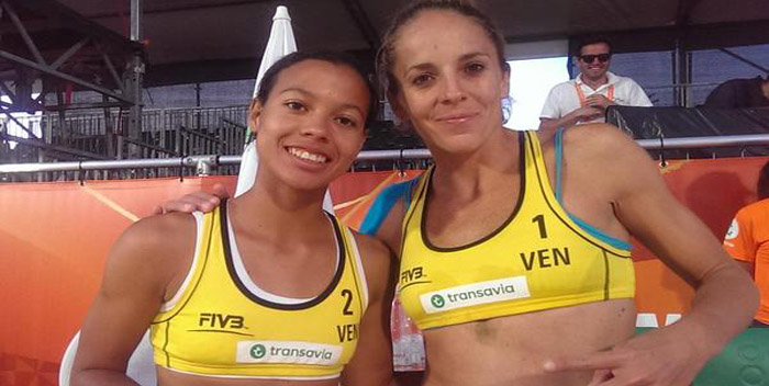 Venezuela cayó frente a Holanda en voleibol de playa #Río2016