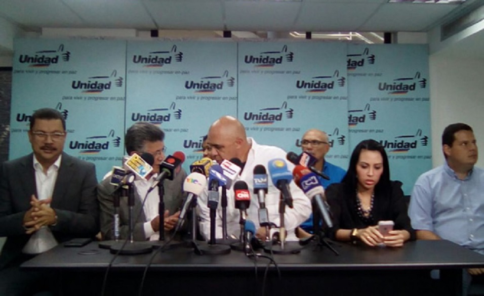 Rueda De Prensa MUD 30ago2016