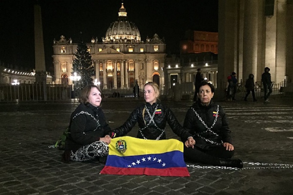 Lilian Tintori En El Vaticano